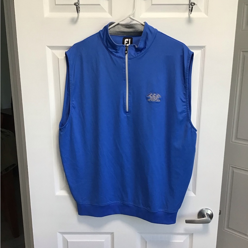 FootJoy 1/4 Zip Golf Vest Sz L